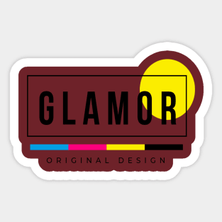 Logo Glamor Sticker